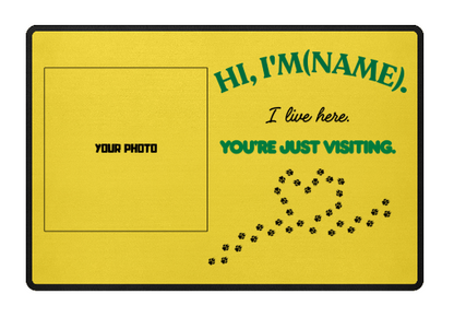 Personalized doormat